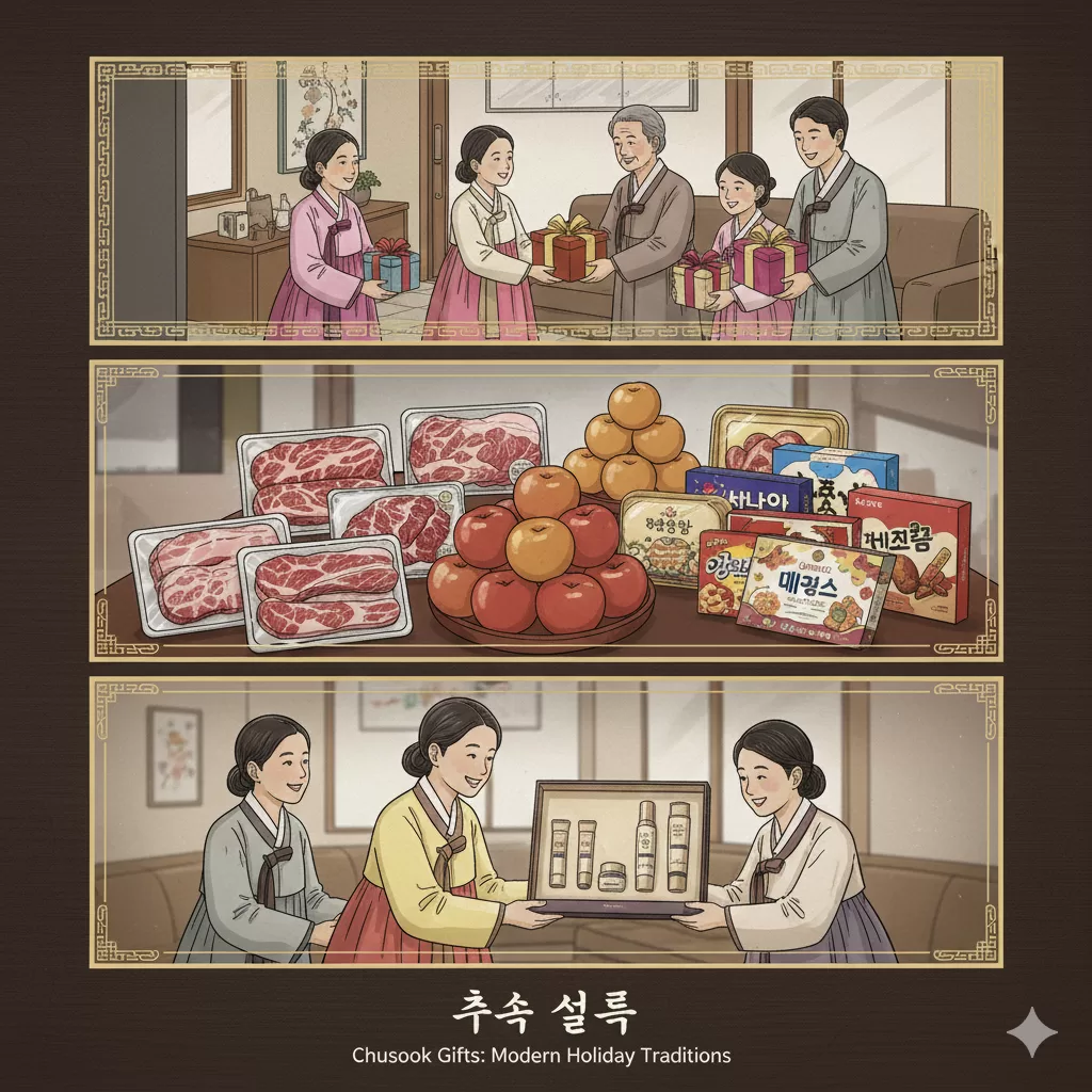 کره‌ای ها توی چوسوک چه هدایایی بهم میدن؟