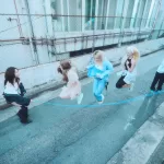 عکس‌های لسرافیم برای آلبوم Crazy