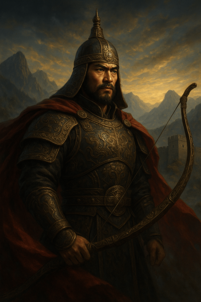 امپراطور جومونگ طراحی شده توسط هوش مصنوعی chatgpt